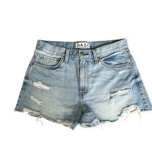 Daze cutoff shorts on 100% organic cotton good clean condition size 29